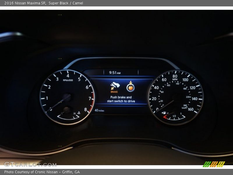  2016 Maxima SR SR Gauges