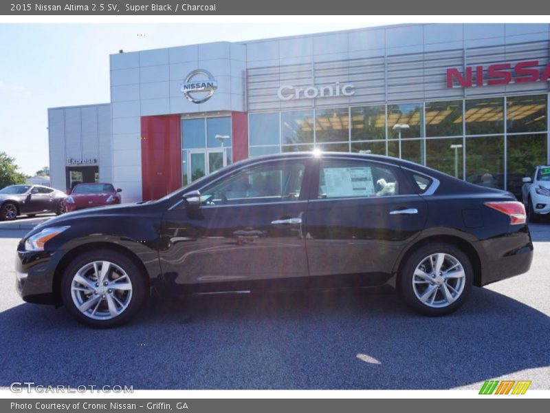Super Black / Charcoal 2015 Nissan Altima 2.5 SV