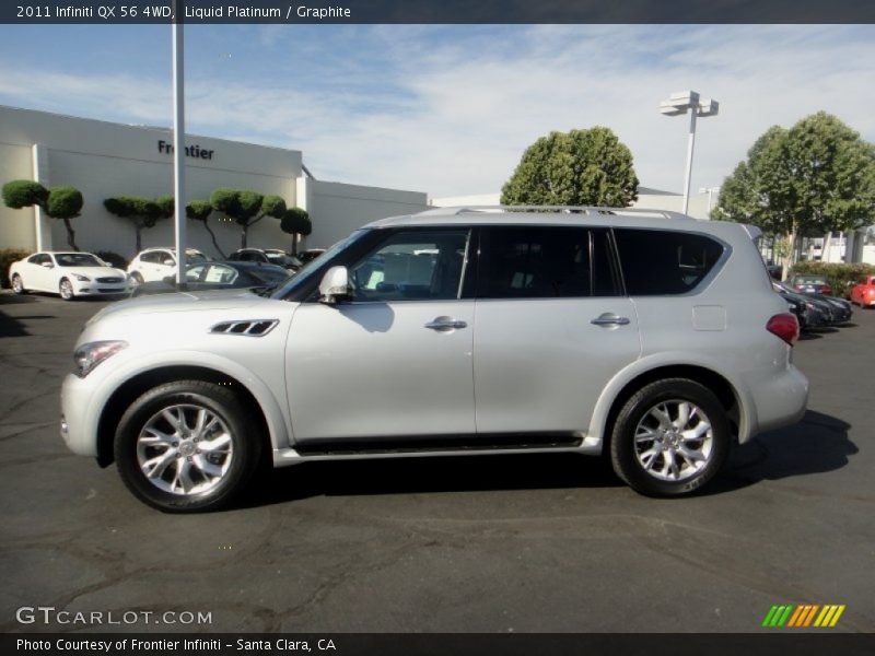 Liquid Platinum / Graphite 2011 Infiniti QX 56 4WD