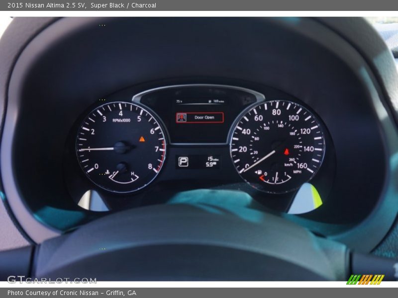 Super Black / Charcoal 2015 Nissan Altima 2.5 SV