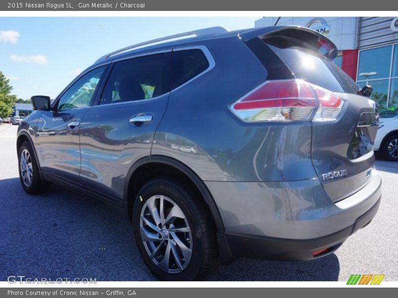 Gun Metallic / Charcoal 2015 Nissan Rogue SL