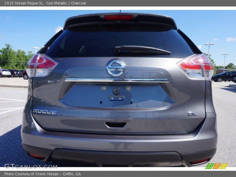 Gun Metallic / Charcoal 2015 Nissan Rogue SL