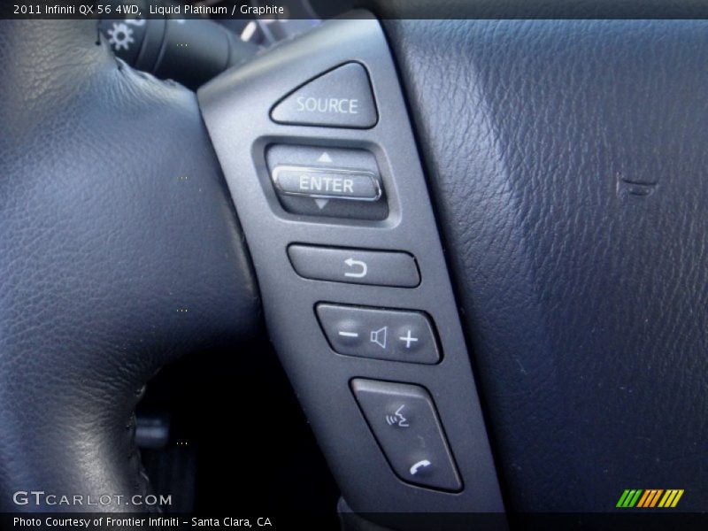 Controls of 2011 QX 56 4WD