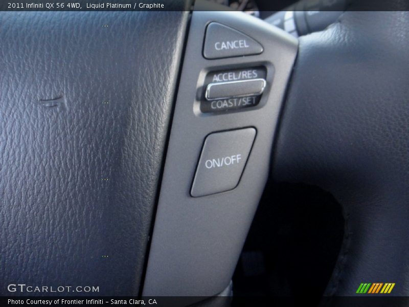 Controls of 2011 QX 56 4WD
