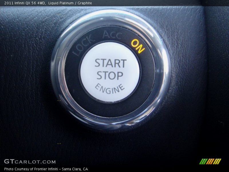 Liquid Platinum / Graphite 2011 Infiniti QX 56 4WD