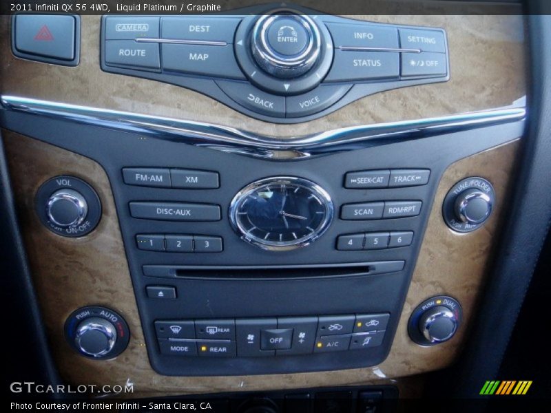 Liquid Platinum / Graphite 2011 Infiniti QX 56 4WD