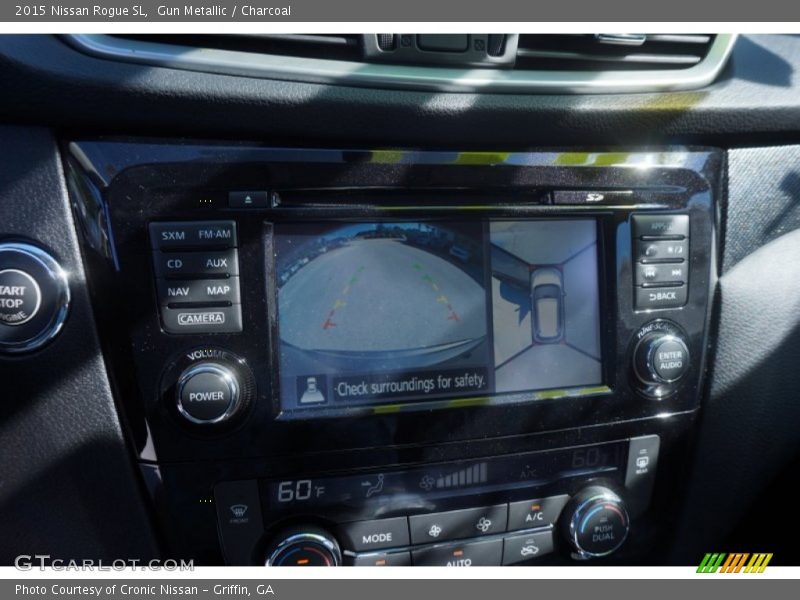 Gun Metallic / Charcoal 2015 Nissan Rogue SL