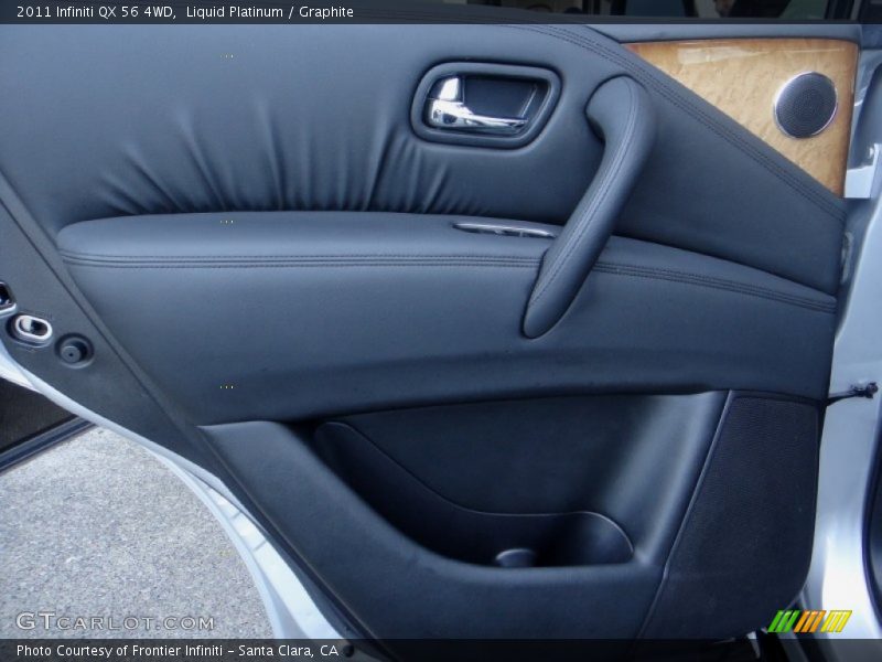 Liquid Platinum / Graphite 2011 Infiniti QX 56 4WD