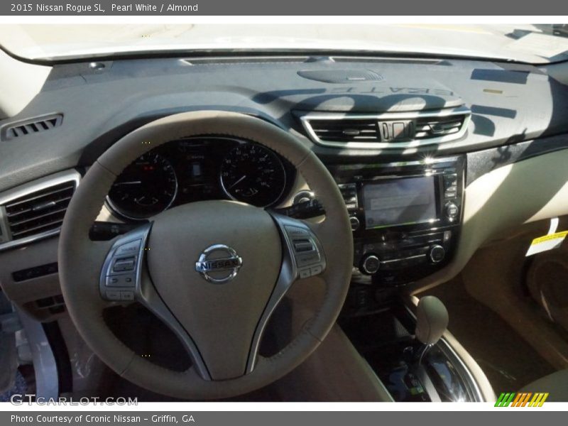 Pearl White / Almond 2015 Nissan Rogue SL