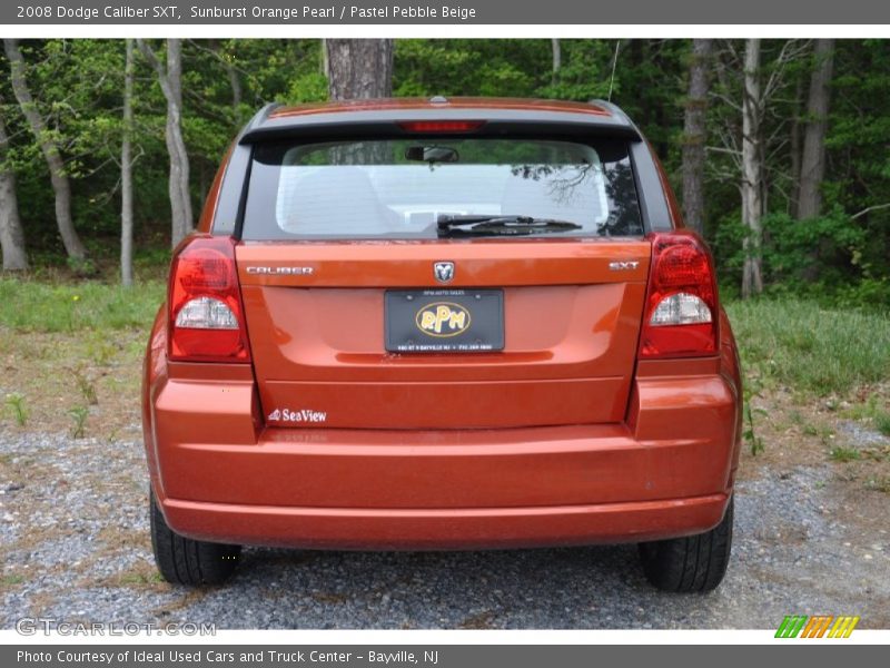 Sunburst Orange Pearl / Pastel Pebble Beige 2008 Dodge Caliber SXT
