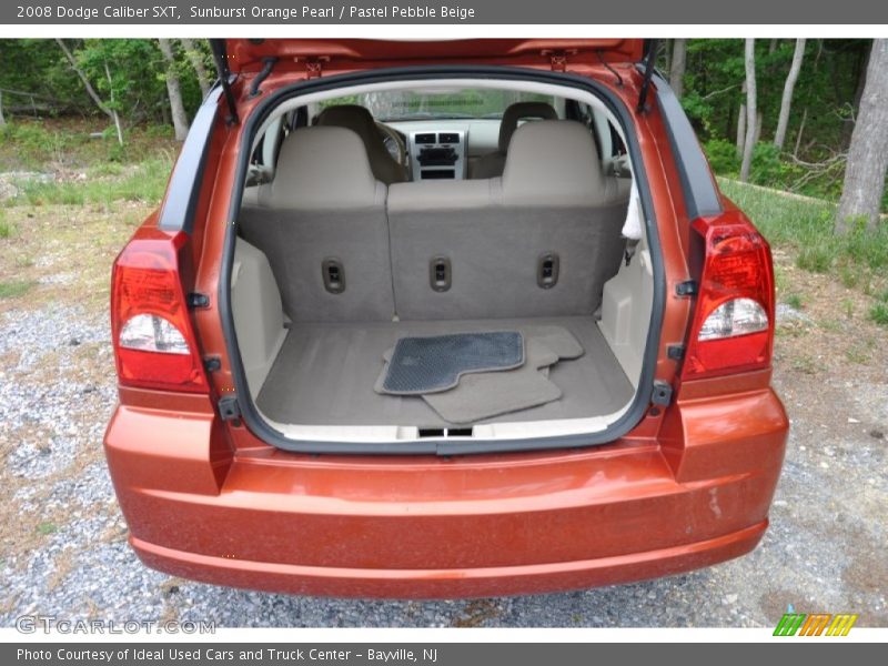 Sunburst Orange Pearl / Pastel Pebble Beige 2008 Dodge Caliber SXT