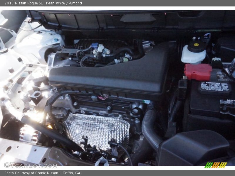 Pearl White / Almond 2015 Nissan Rogue SL