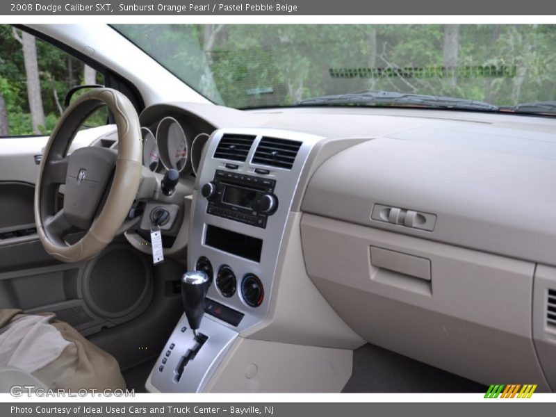 Sunburst Orange Pearl / Pastel Pebble Beige 2008 Dodge Caliber SXT