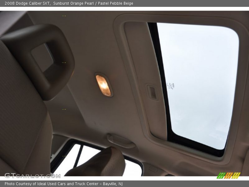 Sunburst Orange Pearl / Pastel Pebble Beige 2008 Dodge Caliber SXT