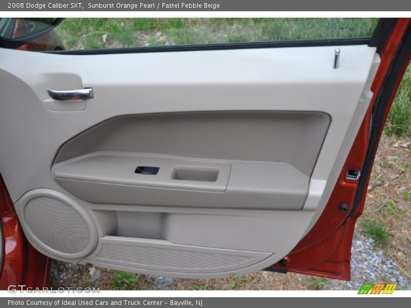 Sunburst Orange Pearl / Pastel Pebble Beige 2008 Dodge Caliber SXT