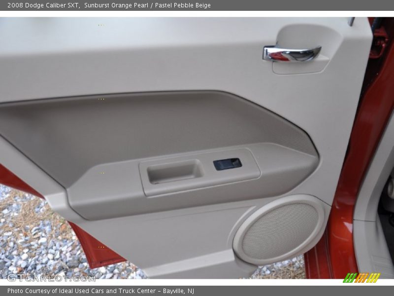 Sunburst Orange Pearl / Pastel Pebble Beige 2008 Dodge Caliber SXT