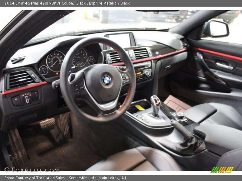 Black Interior - 2014 4 Series 428i xDrive Coupe 