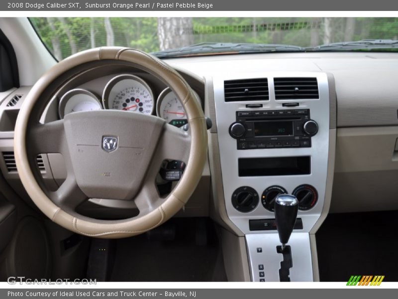 Sunburst Orange Pearl / Pastel Pebble Beige 2008 Dodge Caliber SXT