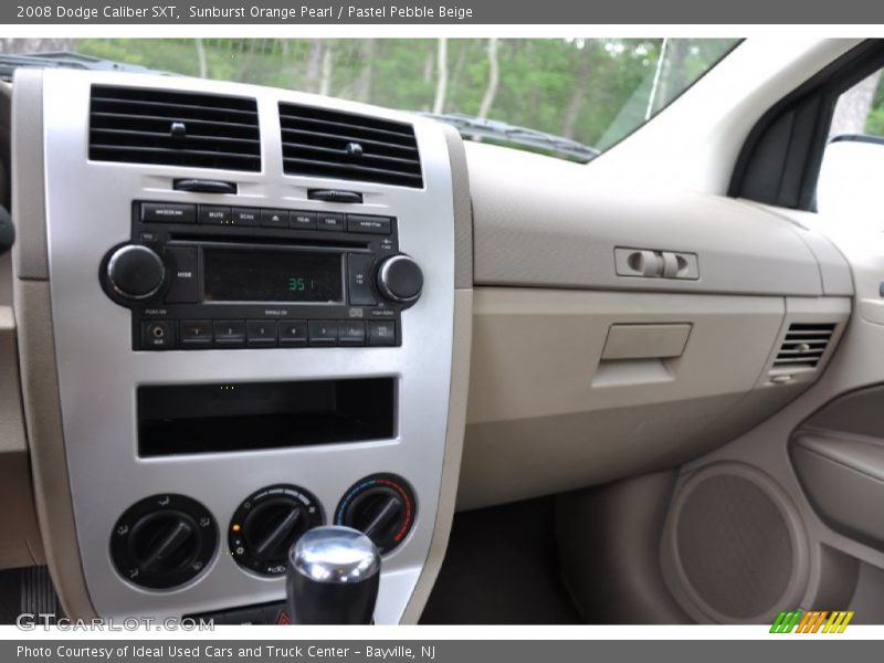 Sunburst Orange Pearl / Pastel Pebble Beige 2008 Dodge Caliber SXT
