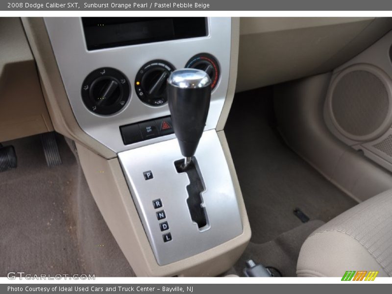 Sunburst Orange Pearl / Pastel Pebble Beige 2008 Dodge Caliber SXT