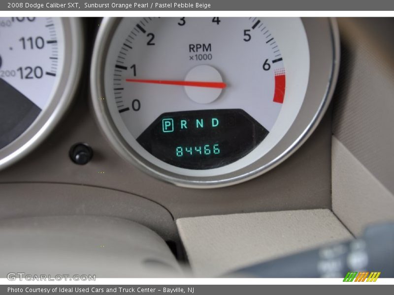 Sunburst Orange Pearl / Pastel Pebble Beige 2008 Dodge Caliber SXT