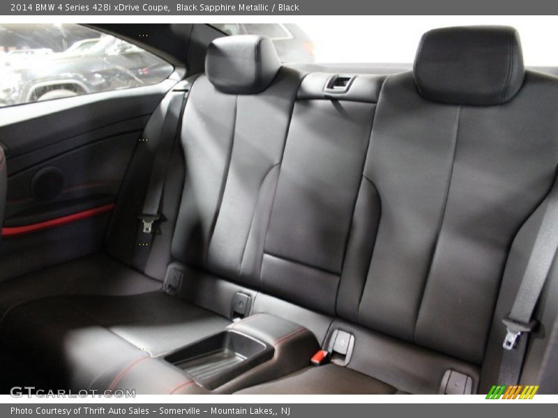 Black Sapphire Metallic / Black 2014 BMW 4 Series 428i xDrive Coupe