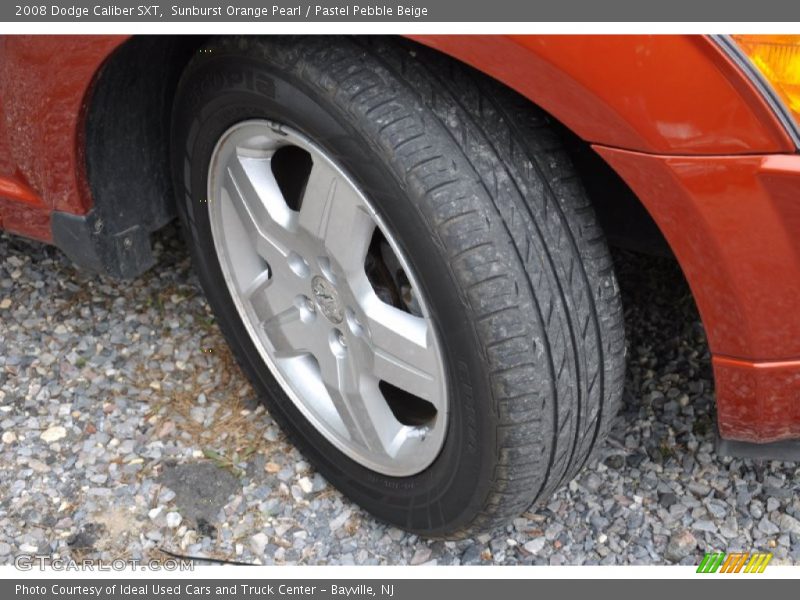 Sunburst Orange Pearl / Pastel Pebble Beige 2008 Dodge Caliber SXT