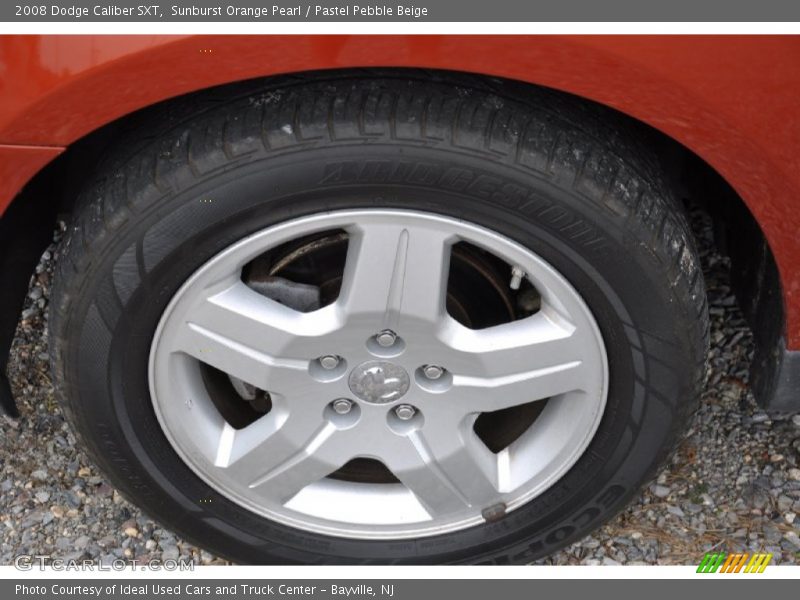 Sunburst Orange Pearl / Pastel Pebble Beige 2008 Dodge Caliber SXT