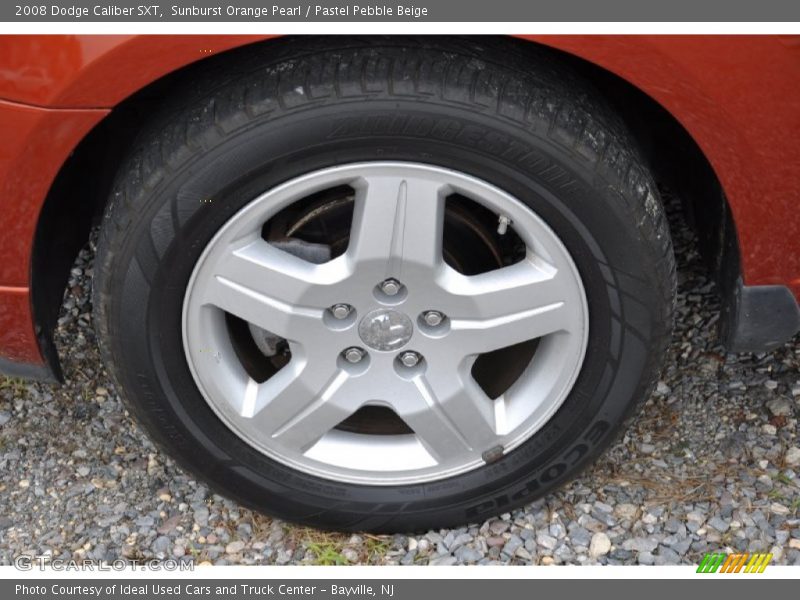 Sunburst Orange Pearl / Pastel Pebble Beige 2008 Dodge Caliber SXT