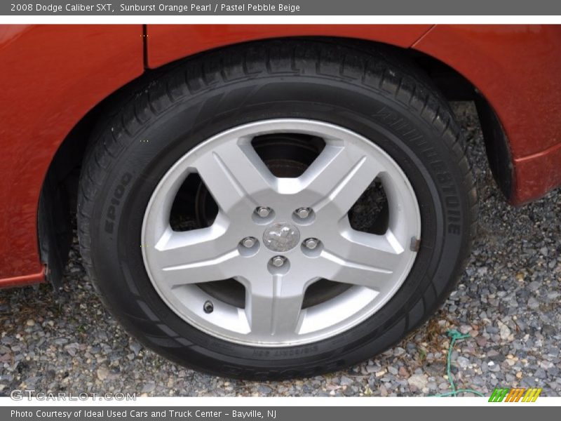 Sunburst Orange Pearl / Pastel Pebble Beige 2008 Dodge Caliber SXT