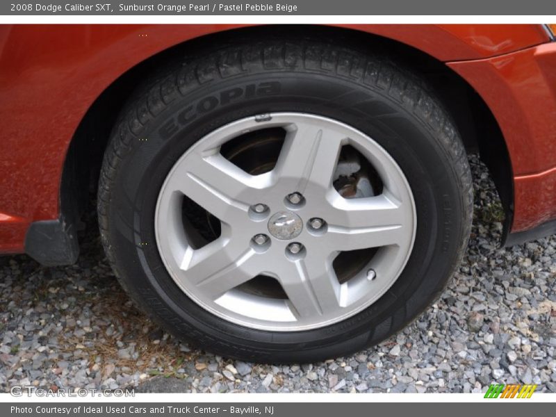Sunburst Orange Pearl / Pastel Pebble Beige 2008 Dodge Caliber SXT