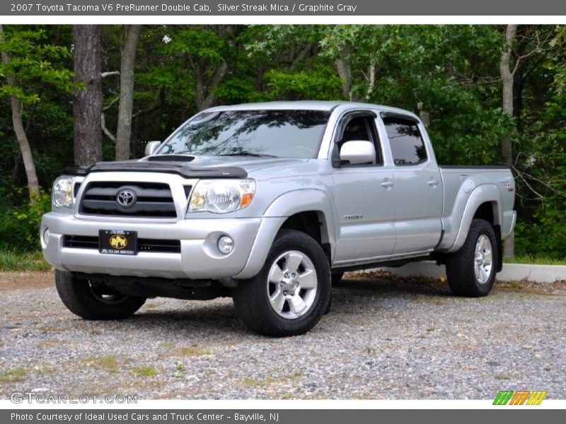 Silver Streak Mica / Graphite Gray 2007 Toyota Tacoma V6 PreRunner Double Cab