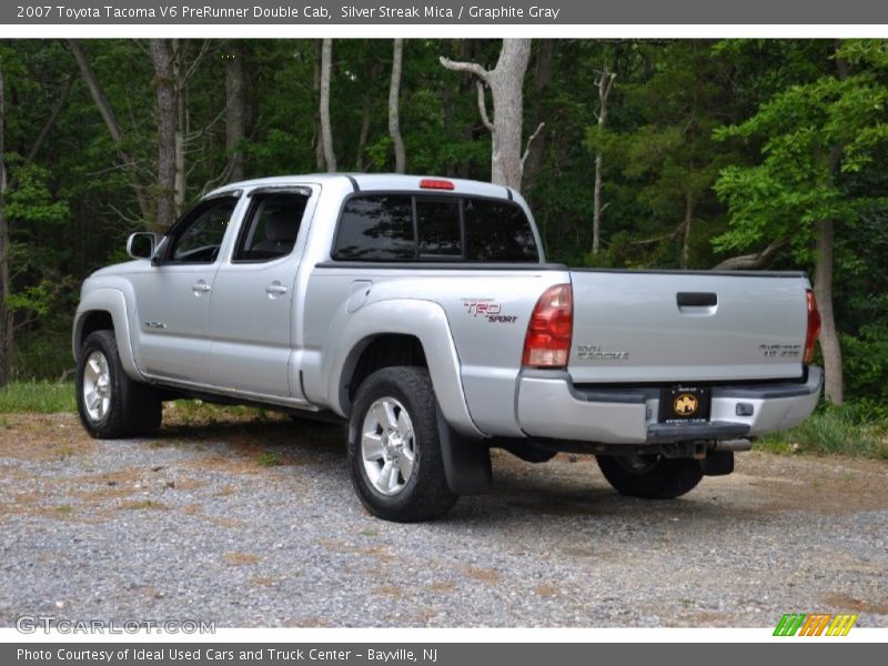 Silver Streak Mica / Graphite Gray 2007 Toyota Tacoma V6 PreRunner Double Cab