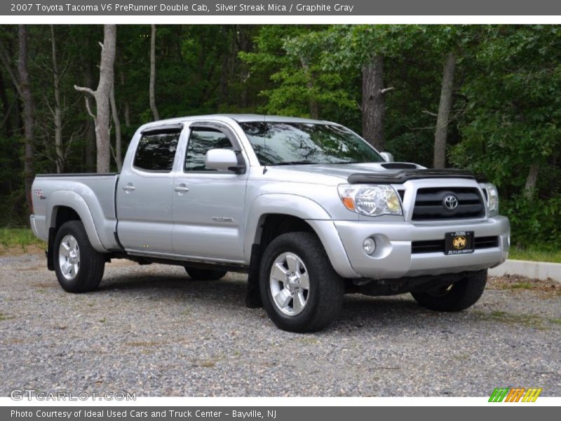 Silver Streak Mica / Graphite Gray 2007 Toyota Tacoma V6 PreRunner Double Cab