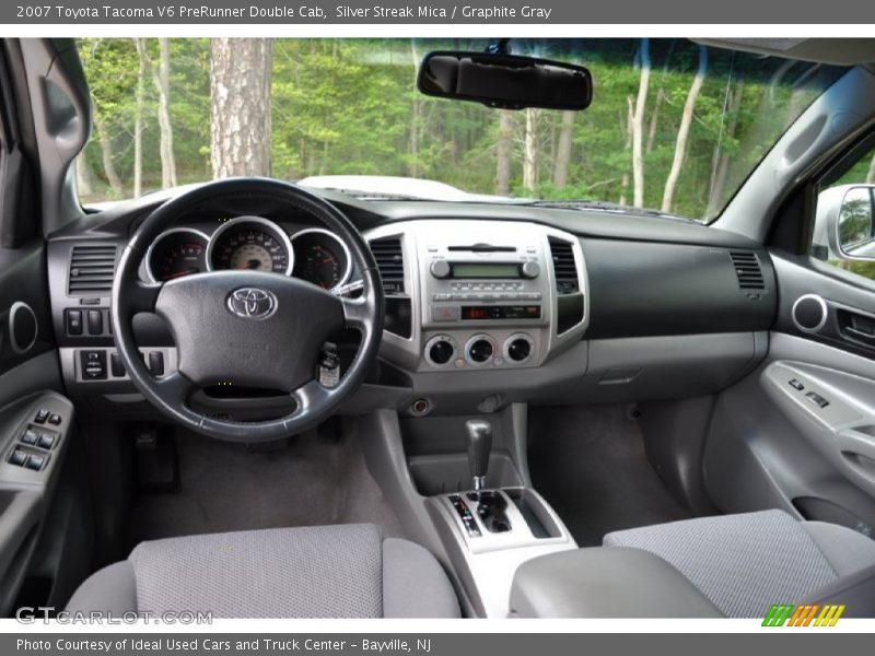Silver Streak Mica / Graphite Gray 2007 Toyota Tacoma V6 PreRunner Double Cab