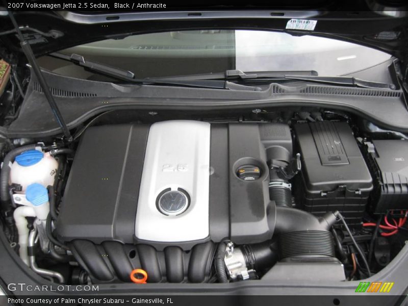 Black / Anthracite 2007 Volkswagen Jetta 2.5 Sedan