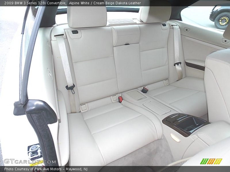 Alpine White / Cream Beige Dakota Leather 2009 BMW 3 Series 328i Convertible