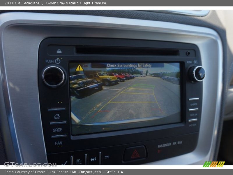 Cyber Gray Metallic / Light Titanium 2014 GMC Acadia SLT