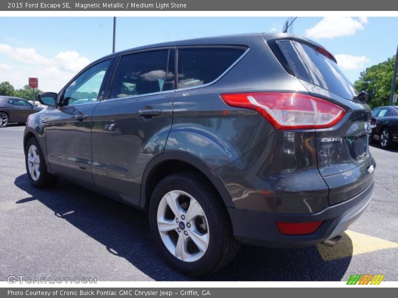 Magnetic Metallic / Medium Light Stone 2015 Ford Escape SE