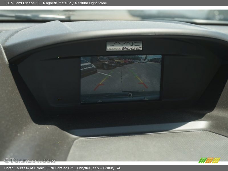 Magnetic Metallic / Medium Light Stone 2015 Ford Escape SE
