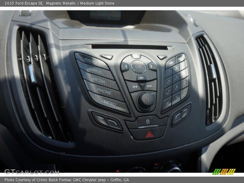 Magnetic Metallic / Medium Light Stone 2015 Ford Escape SE