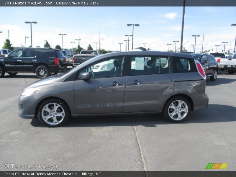 Galaxy Gray Mica / Black 2010 Mazda MAZDA5 Sport