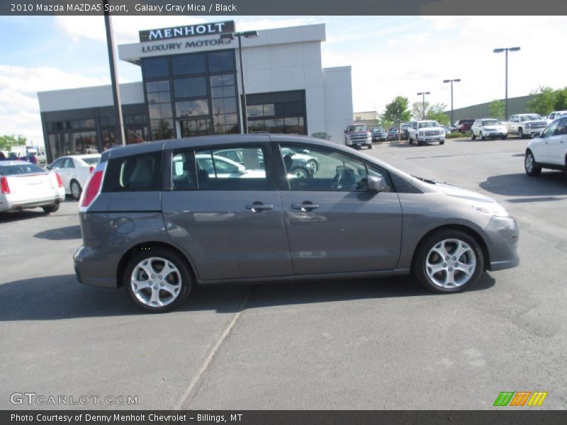 Galaxy Gray Mica / Black 2010 Mazda MAZDA5 Sport