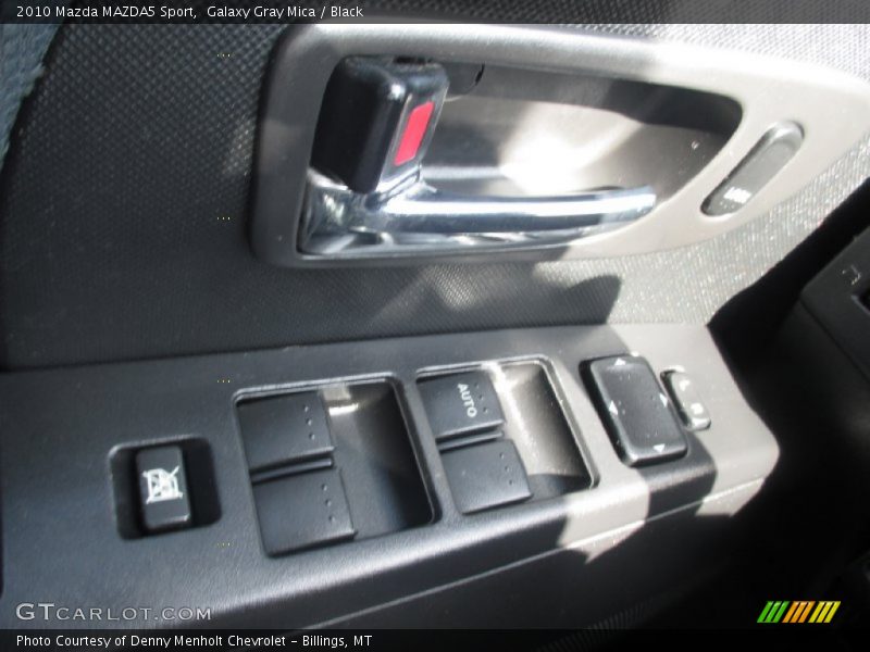 Galaxy Gray Mica / Black 2010 Mazda MAZDA5 Sport