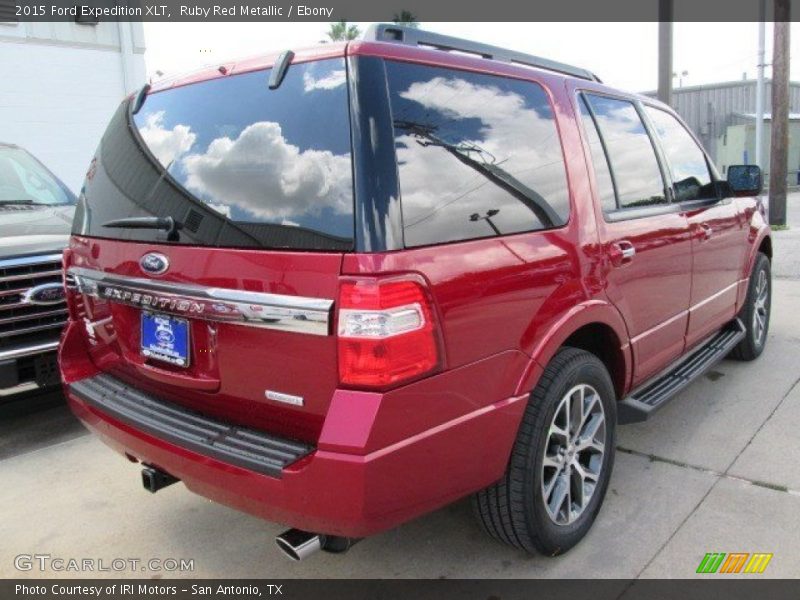 Ruby Red Metallic / Ebony 2015 Ford Expedition XLT