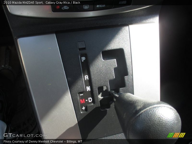 Galaxy Gray Mica / Black 2010 Mazda MAZDA5 Sport