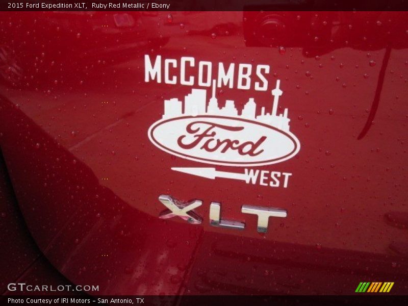 Ruby Red Metallic / Ebony 2015 Ford Expedition XLT