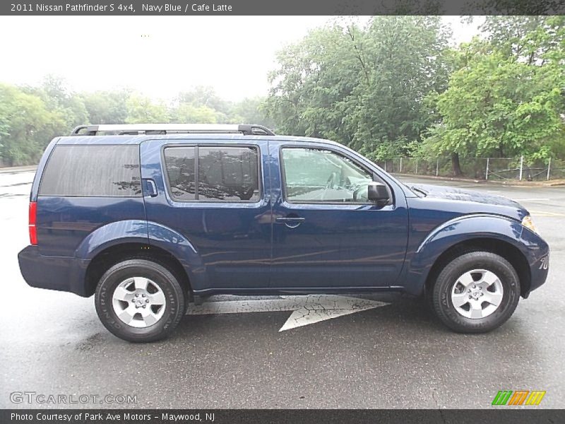 Navy Blue / Cafe Latte 2011 Nissan Pathfinder S 4x4