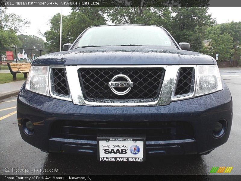 Navy Blue / Cafe Latte 2011 Nissan Pathfinder S 4x4