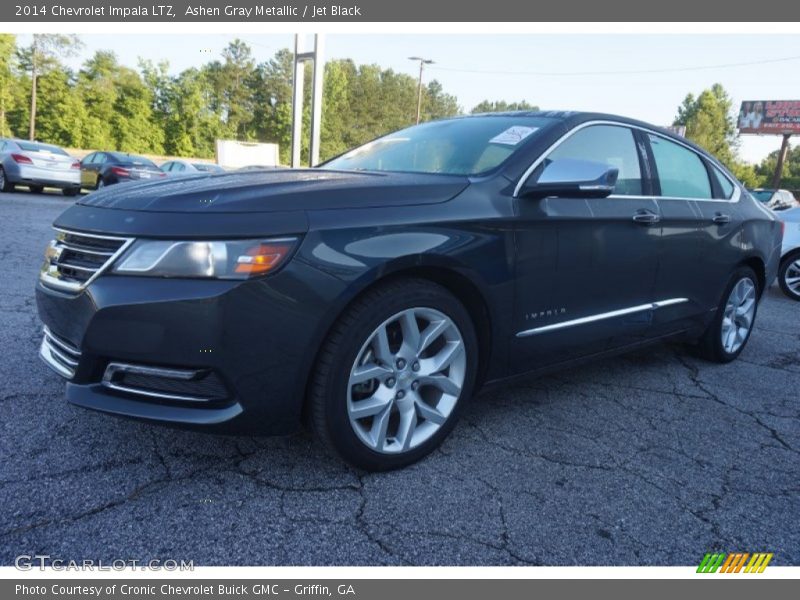 Ashen Gray Metallic / Jet Black 2014 Chevrolet Impala LTZ